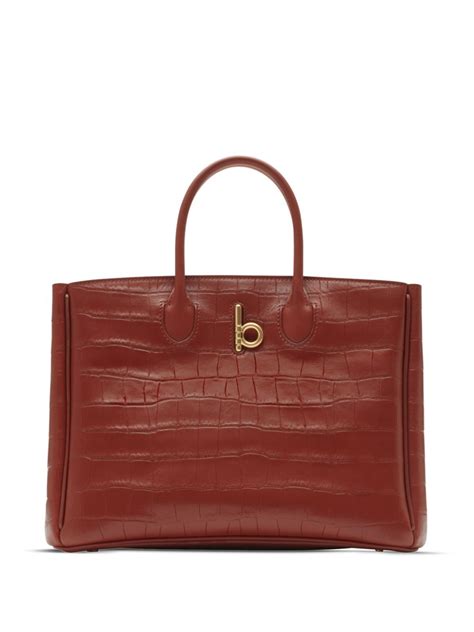 burberry red suede bag|Burberry clear tote bag.